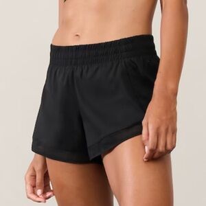 Athleta Black Athletic Running Shorts